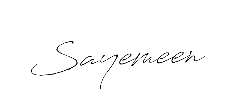 Also You can easily find your signature by using the search form. We will create Sayemeen name handwritten signature images for you free of cost using Antro_Vectra sign style. Sayemeen signature style 6 images and pictures png