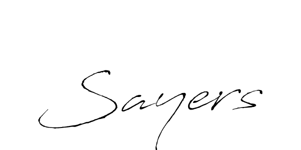 It looks lik you need a new signature style for name Sayers. Design unique handwritten (Antro_Vectra) signature with our free signature maker in just a few clicks. Sayers signature style 6 images and pictures png