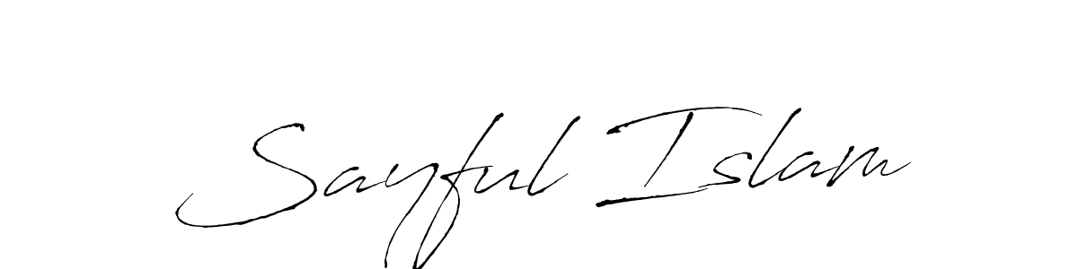 Also You can easily find your signature by using the search form. We will create Sayful Islam name handwritten signature images for you free of cost using Antro_Vectra sign style. Sayful Islam signature style 6 images and pictures png