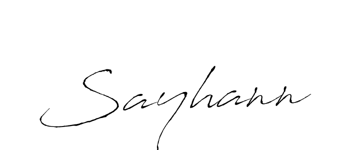 if you are searching for the best signature style for your name Sayhann. so please give up your signature search. here we have designed multiple signature styles  using Antro_Vectra. Sayhann signature style 6 images and pictures png