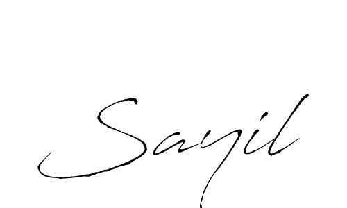 Make a beautiful signature design for name Sayil. Use this online signature maker to create a handwritten signature for free. Sayil signature style 6 images and pictures png