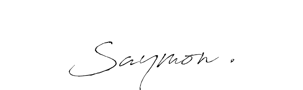Check out images of Autograph of Saymon…. name. Actor Saymon…. Signature Style. Antro_Vectra is a professional sign style online. Saymon…. signature style 6 images and pictures png