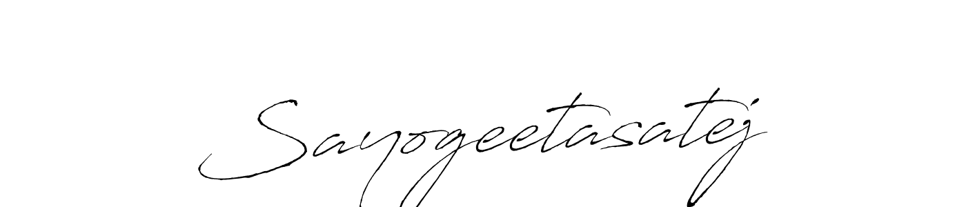 This is the best signature style for the Sayogeetasatej name. Also you like these signature font (Antro_Vectra). Mix name signature. Sayogeetasatej signature style 6 images and pictures png