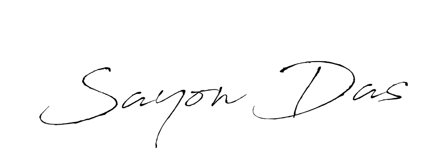 Create a beautiful signature design for name Sayon Das. With this signature (Antro_Vectra) fonts, you can make a handwritten signature for free. Sayon Das signature style 6 images and pictures png