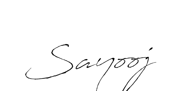 The best way (Antro_Vectra) to make a short signature is to pick only two or three words in your name. The name Sayooj include a total of six letters. For converting this name. Sayooj signature style 6 images and pictures png