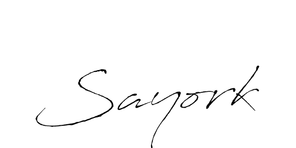 Also You can easily find your signature by using the search form. We will create Sayork name handwritten signature images for you free of cost using Antro_Vectra sign style. Sayork signature style 6 images and pictures png