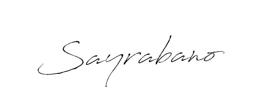 The best way (Antro_Vectra) to make a short signature is to pick only two or three words in your name. The name Sayrabano include a total of six letters. For converting this name. Sayrabano signature style 6 images and pictures png