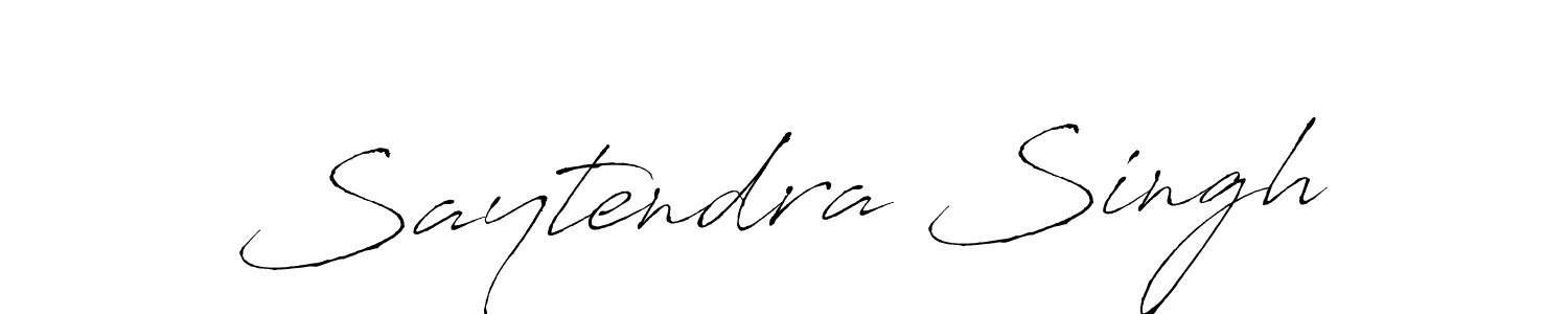 Antro_Vectra is a professional signature style that is perfect for those who want to add a touch of class to their signature. It is also a great choice for those who want to make their signature more unique. Get Saytendra Singh name to fancy signature for free. Saytendra Singh signature style 6 images and pictures png