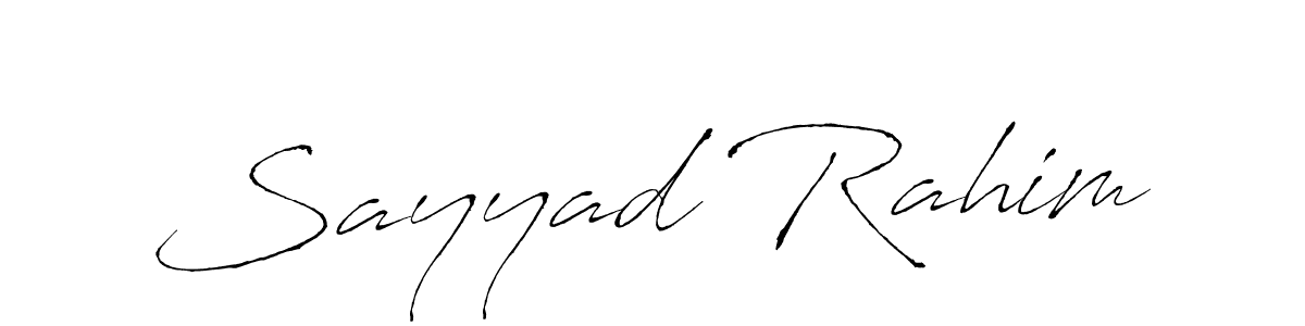 You can use this online signature creator to create a handwritten signature for the name Sayyad Rahim. This is the best online autograph maker. Sayyad Rahim signature style 6 images and pictures png