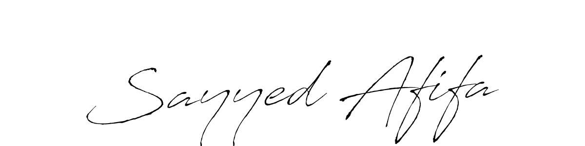 if you are searching for the best signature style for your name Sayyed Afifa. so please give up your signature search. here we have designed multiple signature styles  using Antro_Vectra. Sayyed Afifa signature style 6 images and pictures png