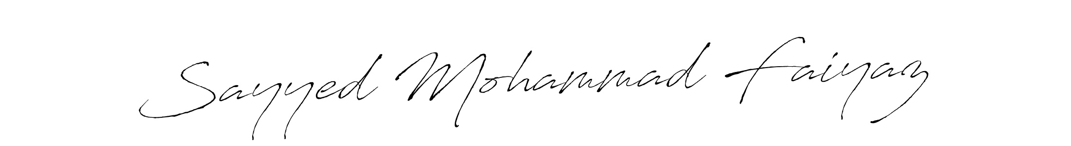 You can use this online signature creator to create a handwritten signature for the name Sayyed Mohammad Faiyaz. This is the best online autograph maker. Sayyed Mohammad Faiyaz signature style 6 images and pictures png