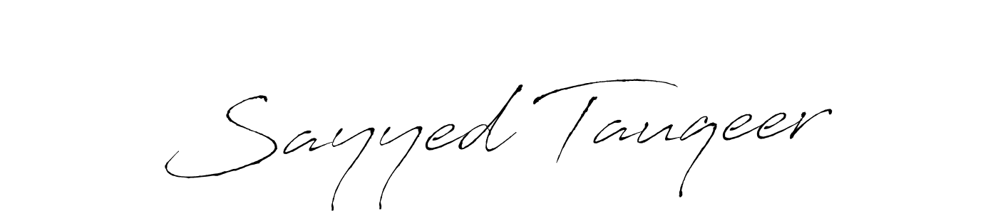 You can use this online signature creator to create a handwritten signature for the name Sayyed Tauqeer. This is the best online autograph maker. Sayyed Tauqeer signature style 6 images and pictures png