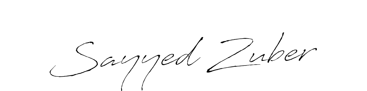 Best and Professional Signature Style for Sayyed Zuber. Antro_Vectra Best Signature Style Collection. Sayyed Zuber signature style 6 images and pictures png