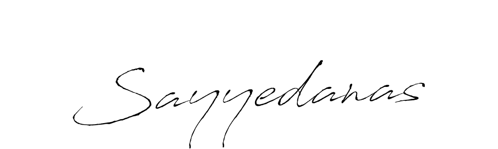 if you are searching for the best signature style for your name Sayyedanas. so please give up your signature search. here we have designed multiple signature styles  using Antro_Vectra. Sayyedanas signature style 6 images and pictures png