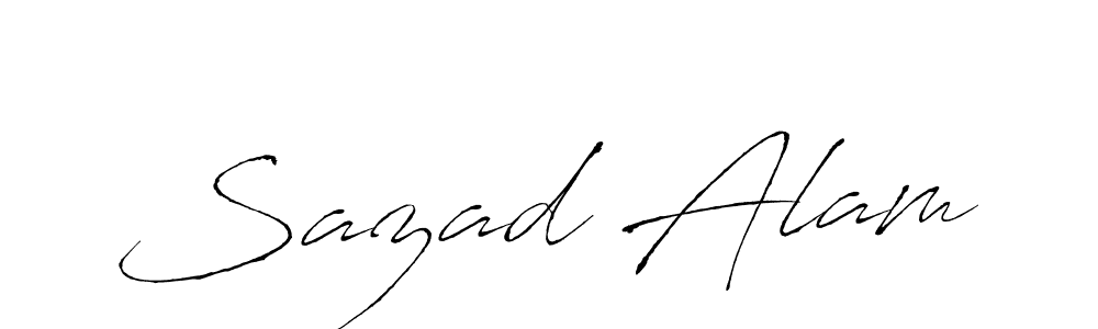 Make a beautiful signature design for name Sazad Alam. Use this online signature maker to create a handwritten signature for free. Sazad Alam signature style 6 images and pictures png