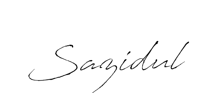 Also we have Sazidul name is the best signature style. Create professional handwritten signature collection using Antro_Vectra autograph style. Sazidul signature style 6 images and pictures png