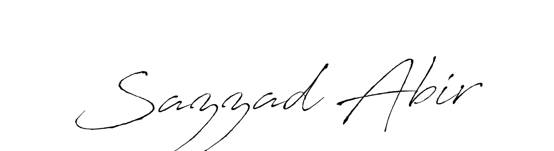 Make a beautiful signature design for name Sazzad Abir. Use this online signature maker to create a handwritten signature for free. Sazzad Abir signature style 6 images and pictures png