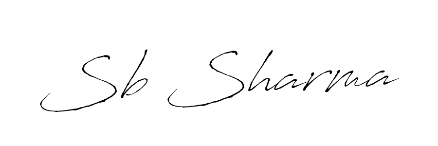 Make a beautiful signature design for name Sb Sharma. Use this online signature maker to create a handwritten signature for free. Sb Sharma signature style 6 images and pictures png