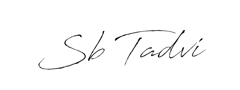 This is the best signature style for the Sb Tadvi name. Also you like these signature font (Antro_Vectra). Mix name signature. Sb Tadvi signature style 6 images and pictures png