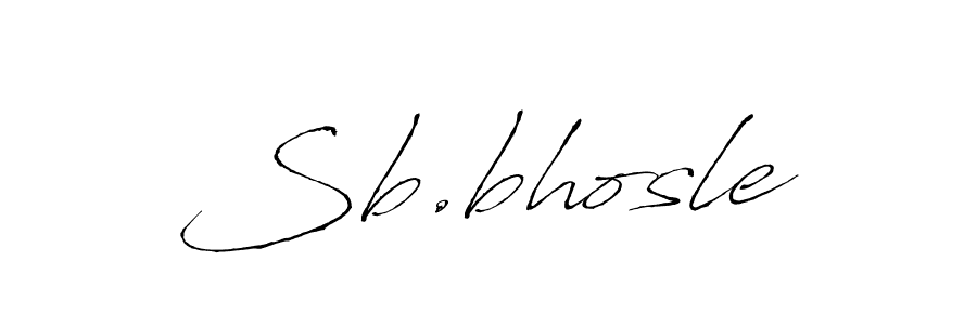 How to Draw Sb.bhosle signature style? Antro_Vectra is a latest design signature styles for name Sb.bhosle. Sb.bhosle signature style 6 images and pictures png