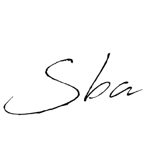 The best way (Antro_Vectra) to make a short signature is to pick only two or three words in your name. The name Sba include a total of six letters. For converting this name. Sba signature style 6 images and pictures png