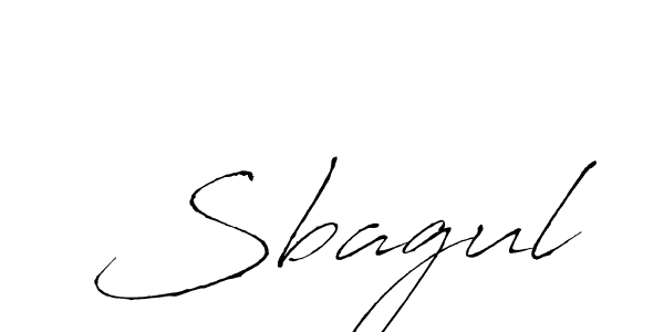 The best way (Antro_Vectra) to make a short signature is to pick only two or three words in your name. The name Sbagul include a total of six letters. For converting this name. Sbagul signature style 6 images and pictures png