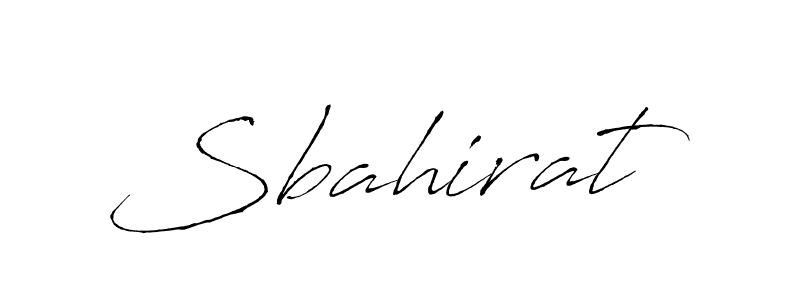 Also we have Sbahirat name is the best signature style. Create professional handwritten signature collection using Antro_Vectra autograph style. Sbahirat signature style 6 images and pictures png