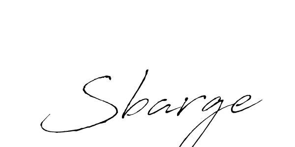 Also we have Sbarge name is the best signature style. Create professional handwritten signature collection using Antro_Vectra autograph style. Sbarge signature style 6 images and pictures png