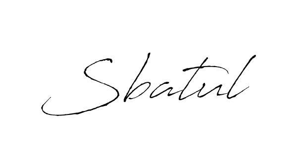 Sbatul stylish signature style. Best Handwritten Sign (Antro_Vectra) for my name. Handwritten Signature Collection Ideas for my name Sbatul. Sbatul signature style 6 images and pictures png