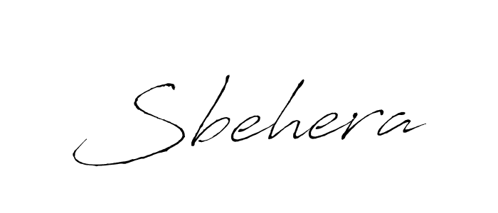 Create a beautiful signature design for name Sbehera. With this signature (Antro_Vectra) fonts, you can make a handwritten signature for free. Sbehera signature style 6 images and pictures png