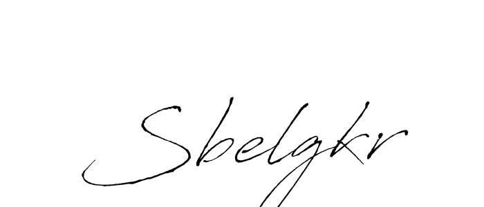 Use a signature maker to create a handwritten signature online. With this signature software, you can design (Antro_Vectra) your own signature for name Sbelgkr. Sbelgkr signature style 6 images and pictures png