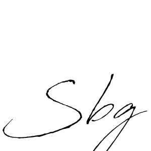 Also we have Sbg name is the best signature style. Create professional handwritten signature collection using Antro_Vectra autograph style. Sbg signature style 6 images and pictures png