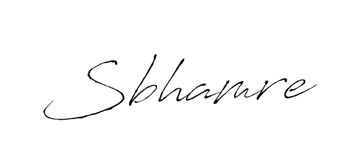 if you are searching for the best signature style for your name Sbhamre. so please give up your signature search. here we have designed multiple signature styles  using Antro_Vectra. Sbhamre signature style 6 images and pictures png