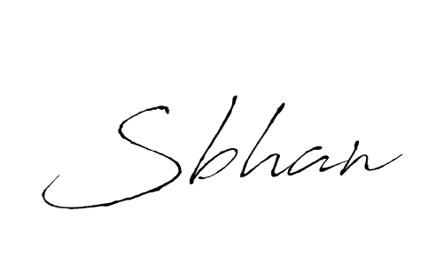 How to make Sbhan signature? Antro_Vectra is a professional autograph style. Create handwritten signature for Sbhan name. Sbhan signature style 6 images and pictures png