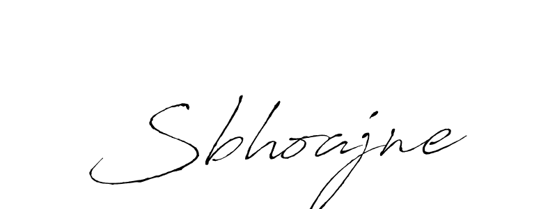 Design your own signature with our free online signature maker. With this signature software, you can create a handwritten (Antro_Vectra) signature for name Sbhoajne. Sbhoajne signature style 6 images and pictures png