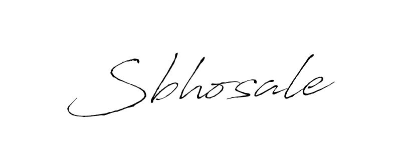 How to make Sbhosale name signature. Use Antro_Vectra style for creating short signs online. This is the latest handwritten sign. Sbhosale signature style 6 images and pictures png