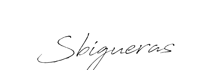 You should practise on your own different ways (Antro_Vectra) to write your name (Sbigueras) in signature. don't let someone else do it for you. Sbigueras signature style 6 images and pictures png