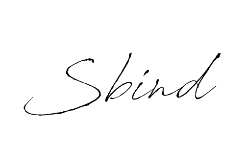 You should practise on your own different ways (Antro_Vectra) to write your name (Sbind) in signature. don't let someone else do it for you. Sbind signature style 6 images and pictures png