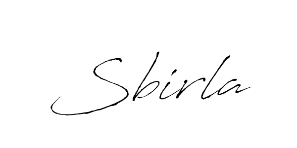 Antro_Vectra is a professional signature style that is perfect for those who want to add a touch of class to their signature. It is also a great choice for those who want to make their signature more unique. Get Sbirla name to fancy signature for free. Sbirla signature style 6 images and pictures png