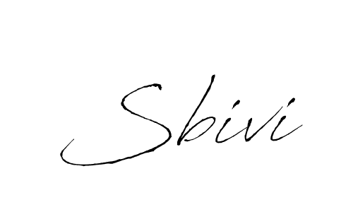 Also we have Sbivi name is the best signature style. Create professional handwritten signature collection using Antro_Vectra autograph style. Sbivi signature style 6 images and pictures png