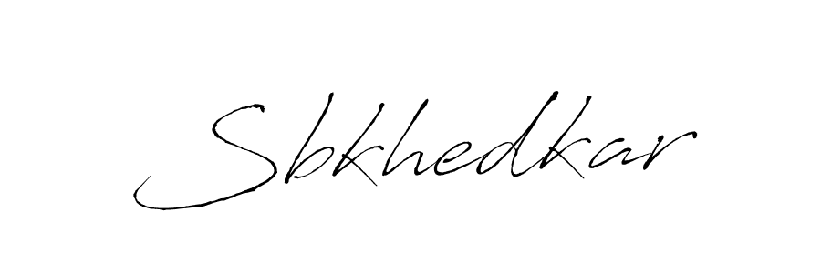 How to make Sbkhedkar signature? Antro_Vectra is a professional autograph style. Create handwritten signature for Sbkhedkar name. Sbkhedkar signature style 6 images and pictures png