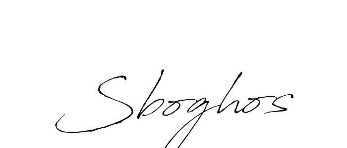 Also we have Sboghos name is the best signature style. Create professional handwritten signature collection using Antro_Vectra autograph style. Sboghos signature style 6 images and pictures png