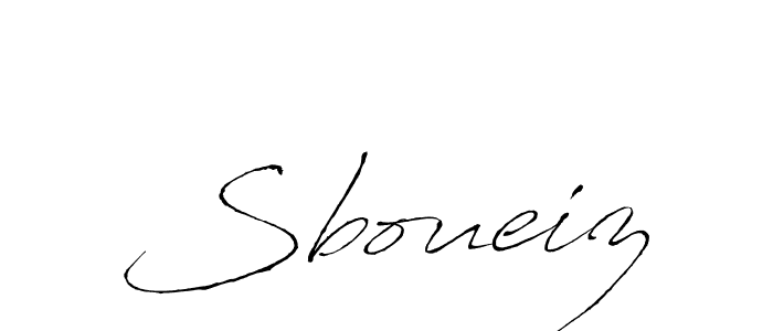 Create a beautiful signature design for name Sboueiz. With this signature (Antro_Vectra) fonts, you can make a handwritten signature for free. Sboueiz signature style 6 images and pictures png