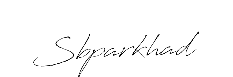 Also You can easily find your signature by using the search form. We will create Sbparkhad name handwritten signature images for you free of cost using Antro_Vectra sign style. Sbparkhad signature style 6 images and pictures png