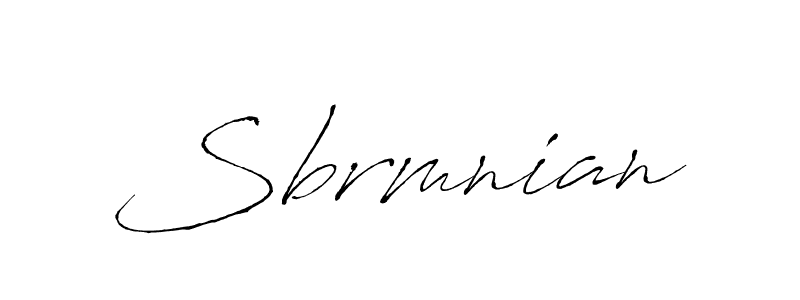 You should practise on your own different ways (Antro_Vectra) to write your name (Sbrmnian) in signature. don't let someone else do it for you. Sbrmnian signature style 6 images and pictures png