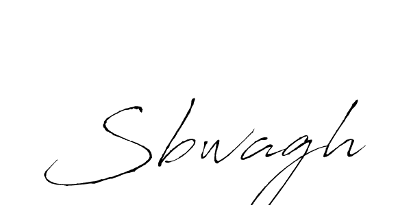 if you are searching for the best signature style for your name Sbwagh. so please give up your signature search. here we have designed multiple signature styles  using Antro_Vectra. Sbwagh signature style 6 images and pictures png