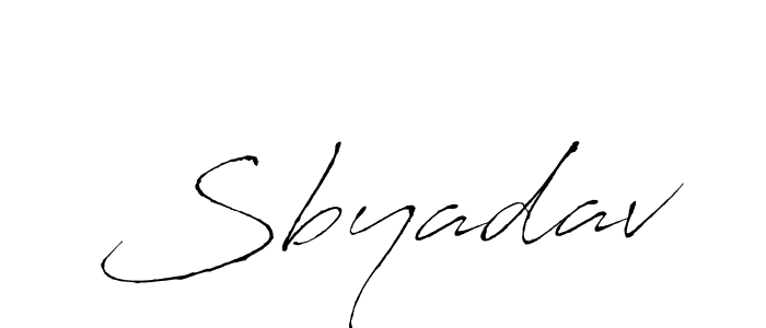 See photos of Sbyadav official signature by Spectra . Check more albums & portfolios. Read reviews & check more about Antro_Vectra font. Sbyadav signature style 6 images and pictures png