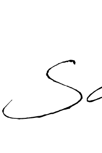You should practise on your own different ways (Antro_Vectra) to write your name (Sc) in signature. don't let someone else do it for you. Sc signature style 6 images and pictures png