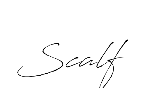 Scalf stylish signature style. Best Handwritten Sign (Antro_Vectra) for my name. Handwritten Signature Collection Ideas for my name Scalf. Scalf signature style 6 images and pictures png