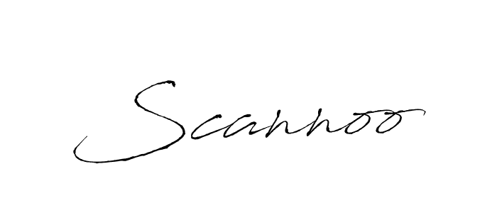 Create a beautiful signature design for name Scannoo. With this signature (Antro_Vectra) fonts, you can make a handwritten signature for free. Scannoo signature style 6 images and pictures png